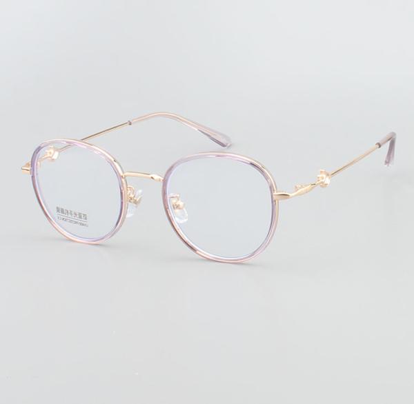 Round Retro TR90 Blue Light Blocking Kids Optical Frame