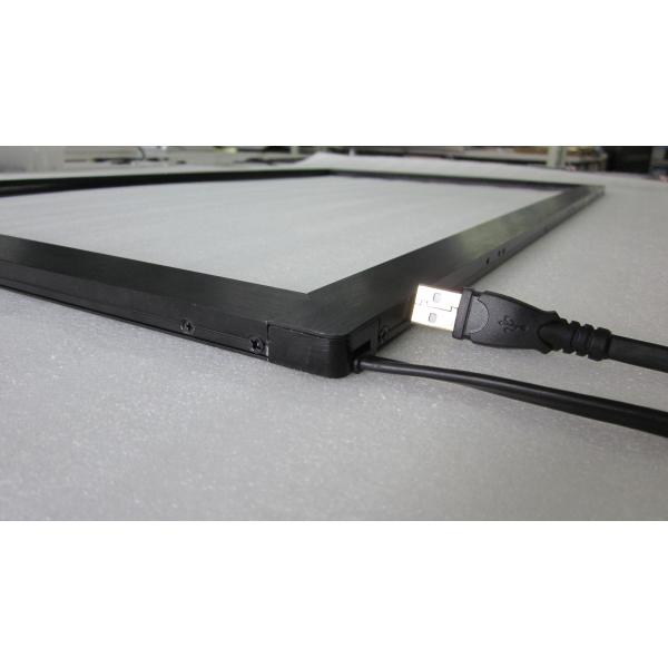Infrared Touch Screen Frame Kit For Display Screen , Touch Frame Overlay Aluminum Alloy Shell