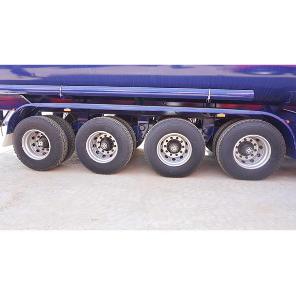 TITAN Hot Sale 3 4 Axle 40000L 45000L Diesel Oil Petroleum Fuel Tanker Trailer Tank Semi Trailer for Sale