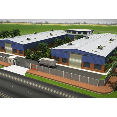 Hotel Design Style Prefabricated Steel Structure Building for Horse Storage Shed Barn