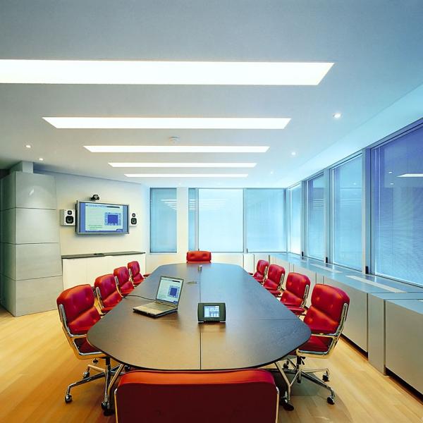 Genuine Leather Red Conference Room Chairs , Modern Office Chair With Wheels