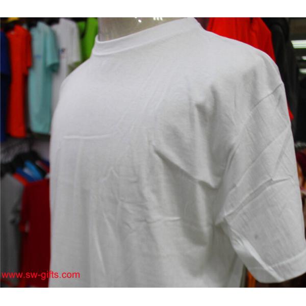 Fashion T Shirts Short Sleeve Round Neck Black White Male t-shirt Top Cotton In Stock