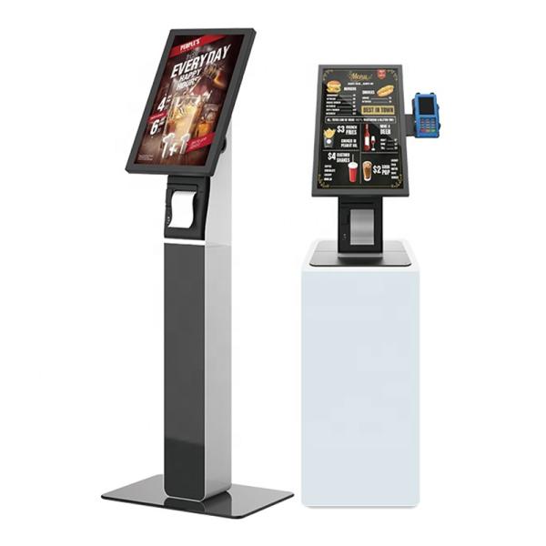 Máquina del pago del uno mismo del quiosco del servicio del uno mismo de la pantalla táctil que ordena para interior