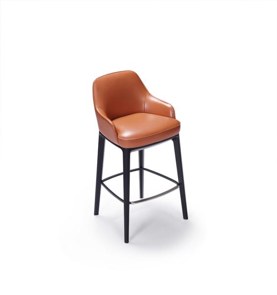 ODM Nordic Wooden Dining Chairs Modern Wood Back Dining Chair