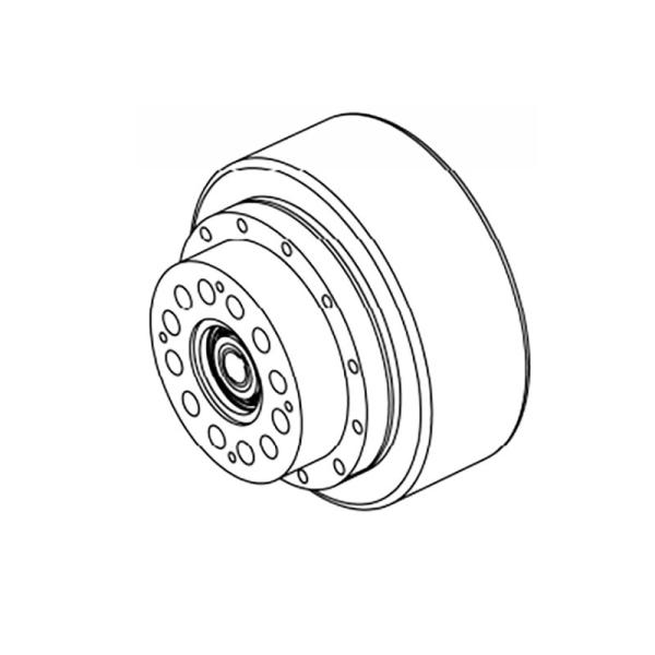 140mm AGV Drive Wheel Hub Transmission 3000kg Polyurethane Bearing
