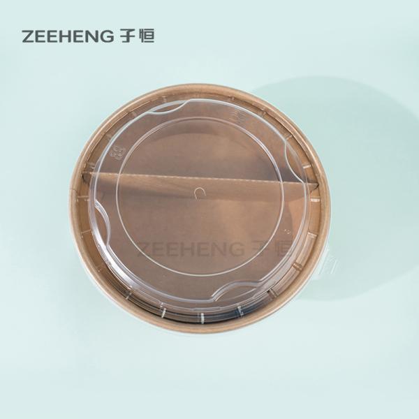 Плошка для супа 26oz 780ml бумаги Eco дружелюбная Kraft с плитой вставки