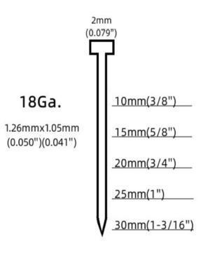 FYF-EF30A Electric Brad Nailer Stapler Tacker Nail Gun F30 for Furniture