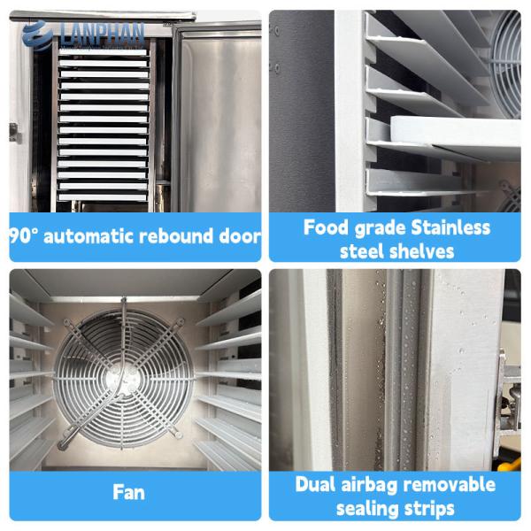 -80ºC 300L Blast Freezer Food Wholesale Blast Freezer Commercial Blast Freezer For Meat