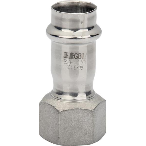 Female threaded adapter / male threaded elbow 2015 high quality press fitting Sanitary pipe fitting