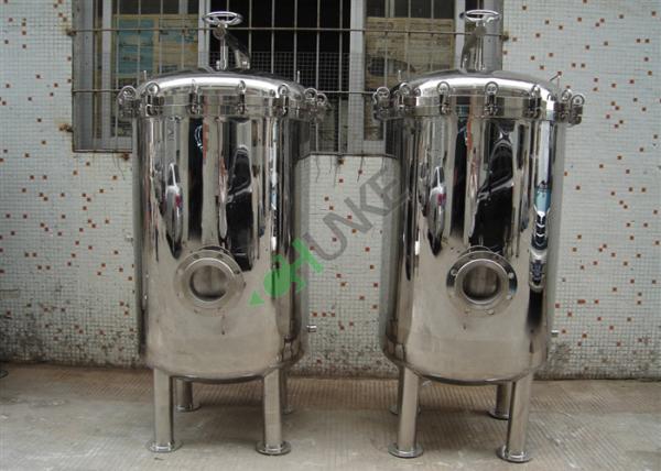 Customized Multi Bag Filter Housing Side Inlet Stainless Steel 304 316 Material