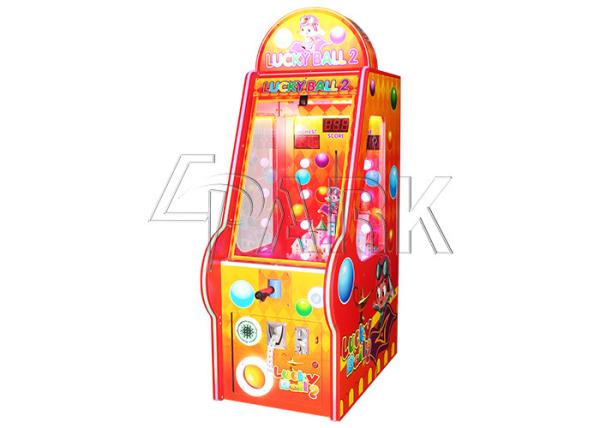 Fashion Design Redemption Game Machine Lucky Ball 12 Months Warranty