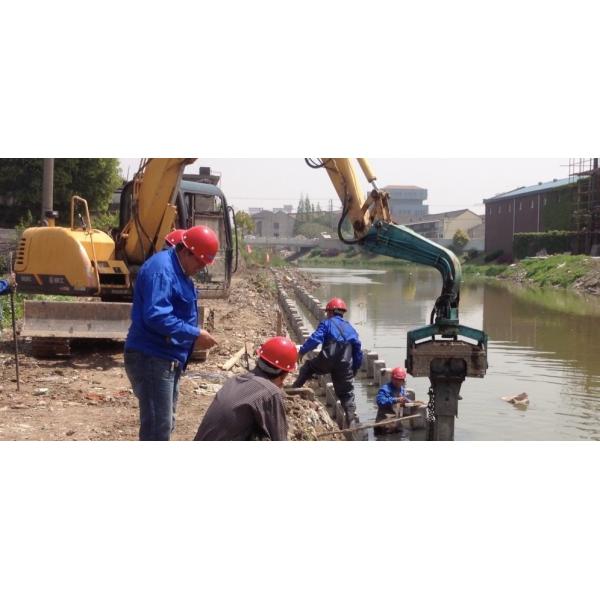 Hydraulic Pile Driver - High Precision & Low Vibration Operation