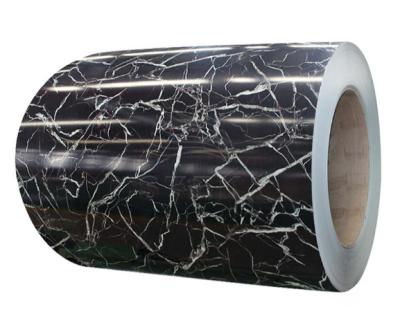 1.0mm Grão de mármore Imprintech bobina revestida de cor bobina de aço galvanizado S320GD