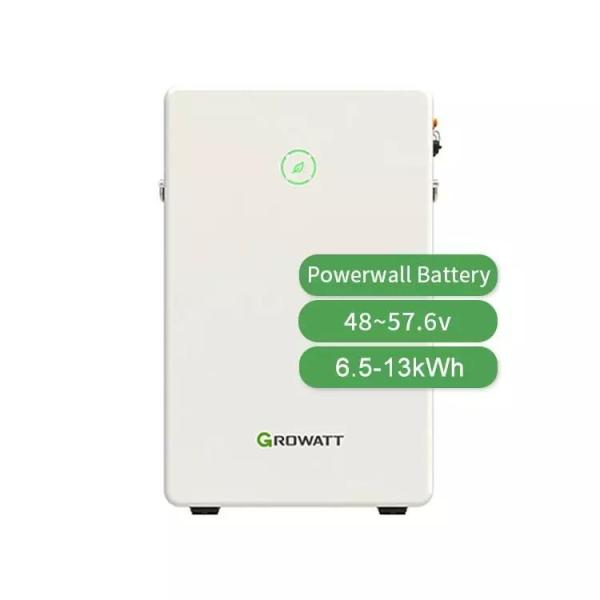 Growatt GBLI6532 Flexible Capacity 6.5kWh LiFePO4 Battery for Solar Storage IP55 Design