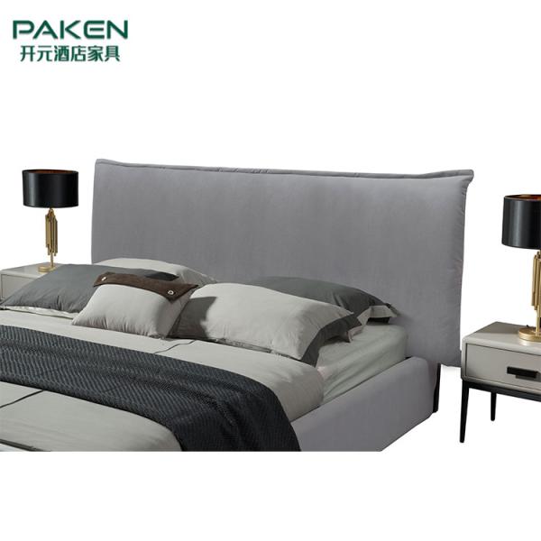 Подгоняйте роскошную мебель спальни мебели виллы & кровать стиля популярного дизайна сжатую