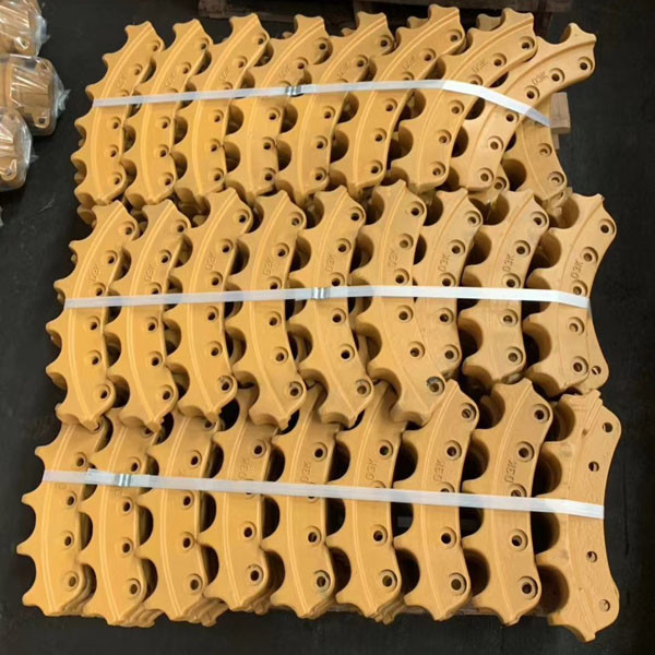 PC300 E336 Excavator Undercarriage Parts , Excavator Track Sprocket