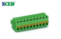 Passo de encaixe 5.08mm 300V 18A 2P do bloco terminal do bloco fêmea da tomada - terminal 22P Pluggable