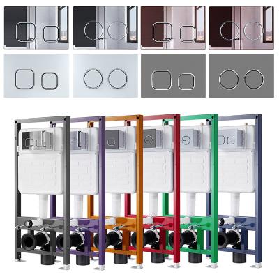 Adjustable Inlet Valve Air Pressure Behind Wall Toilet Cistern