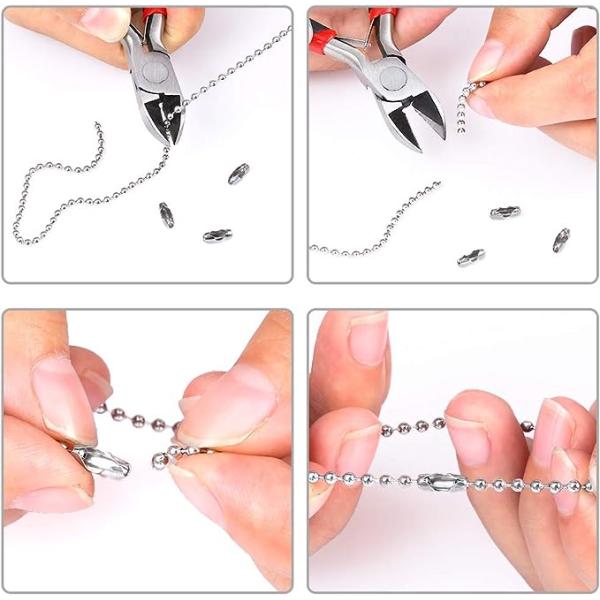 Plain Finish Stainless Steel Ball Chain