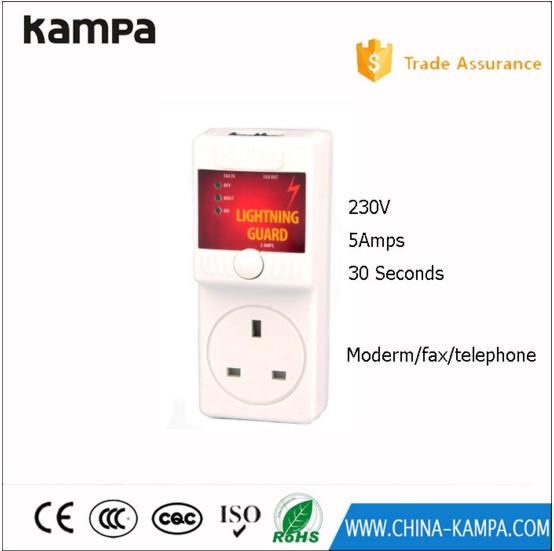 Automatic Voltage Switch AVS 5A Lightning guard for Telephone/Fax/Modem