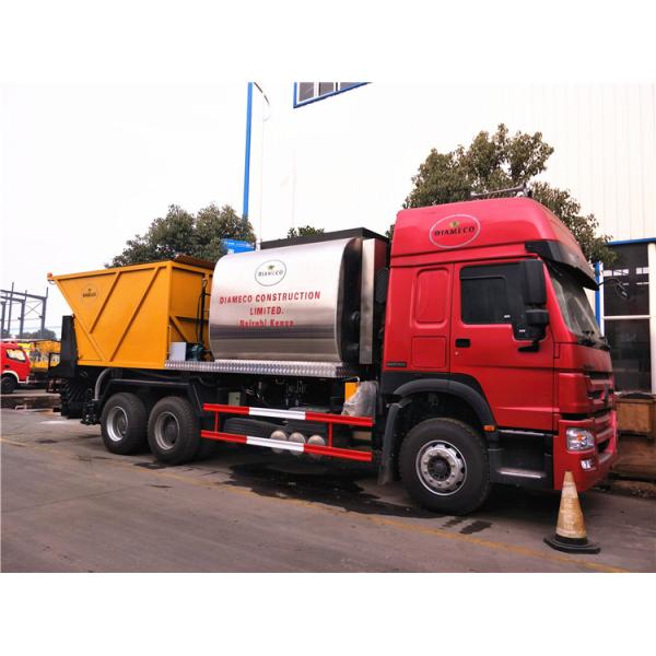 привод 340hp Rhd тележки спрейера тележки распределения асфальта 6x4 8m3