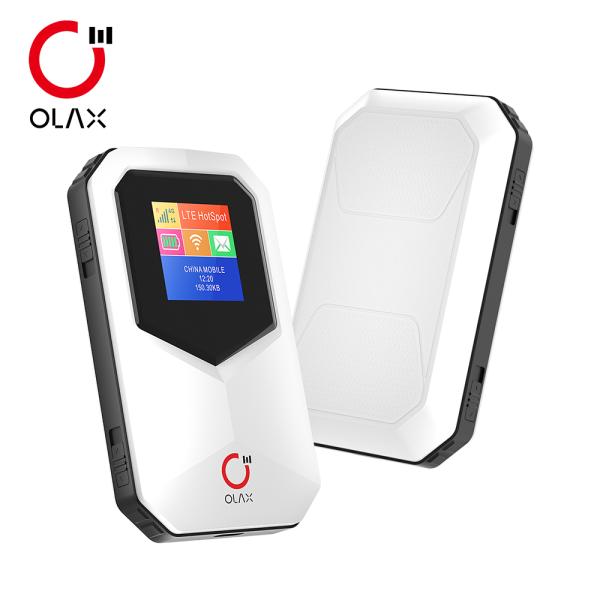 Routeur portable OLAX MT85 4G Wifi 6 avec batterie 3000mAh et emplacement pour carte SIM Routeur Wifi 6 de poche sans fil 4G