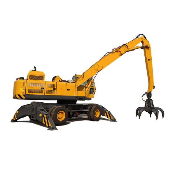 260 Hp Rated Power Material Handler Excavator For Steel Plant 15Km/H Travel Speed