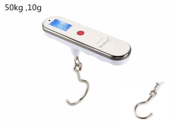 50kg Capacity LCD Digital Luggage Scale AAA Battery For Power