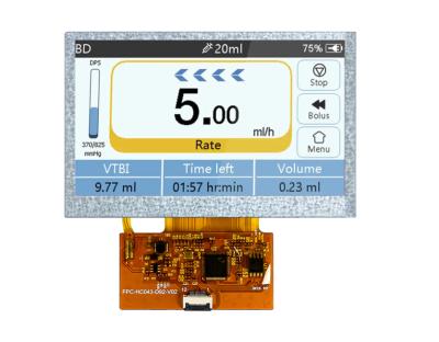 4.3 inch IPS display with SPI interface 800*480 lcd module