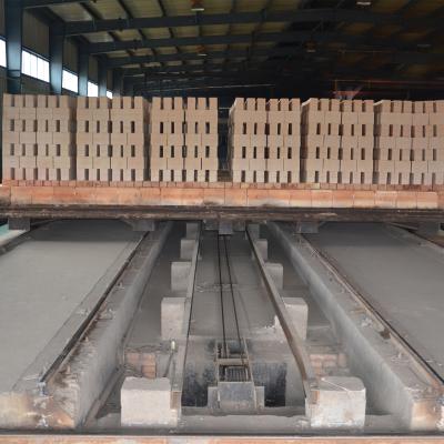 Forno de túnel de tijolos de barro totalmente automático com câmara de secagem