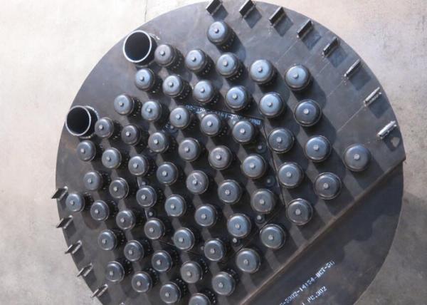 Large Operaion Flexibility Bubble Cap Tray Column , Durable Bubble Cap Distillation Column