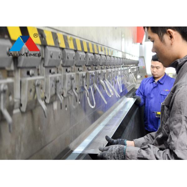 Fluorocarbon Spraying Perforated Aluminium Facade Panel Cnc Carving Laser Cut