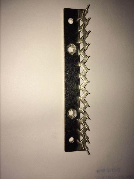 Steel Textile Finishing Machinery Finishing Parts Stenter Needle Pin Plate Pin bar
