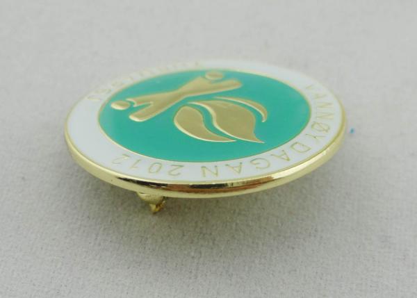 Vannoy Dagan Souvenir Gift Brass Metal Soft Enamel Lapel Pin, Custom Lapel Pins With Brass Plating
