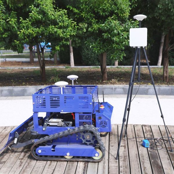 AWY-550 GPS AIWEIYA Industrial DIY Self Propelled Cordless Riding Rotary Lawn Mower 4-Stroke Gasoline Engine 224cc Flail Cutting