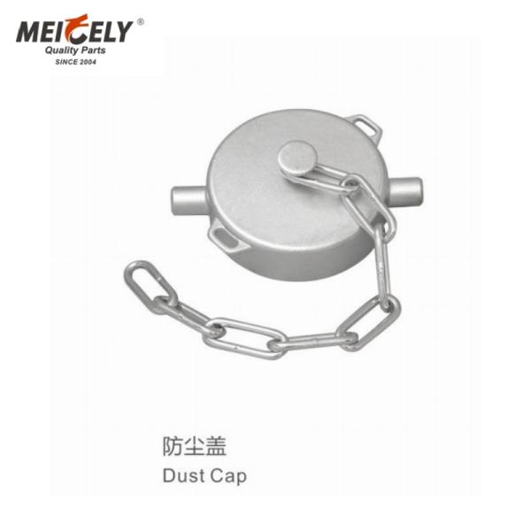 Tank Ancilaries BSP Outlet Flange / Dust Cap / Fusible Link Assembly For Water Tank Truck
