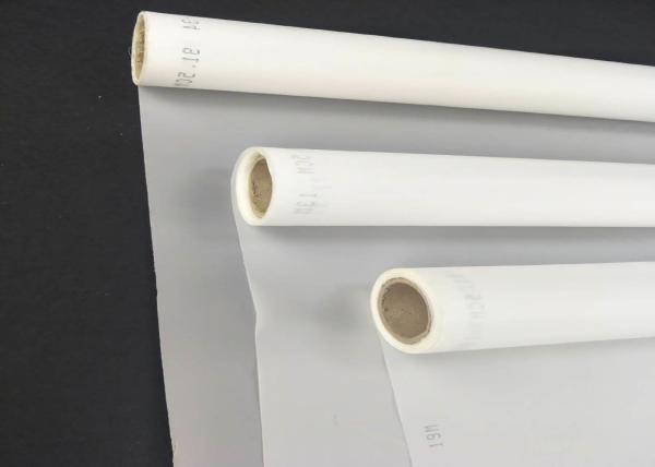 80 T 200 Mesh 127 MM Polyester Screen Printing Mesh Roll For Glass Printing