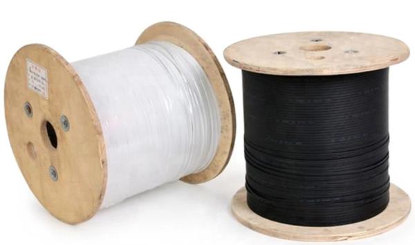 FRP Strength Member GJYXFCH Ftth Drop Fiber Optic Cable Single Mode 12 Core Armoured