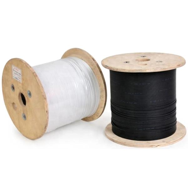 Steel G657A2 Outdoor Ftth Fiber Optic Cable LSZH Jaket 1 Core