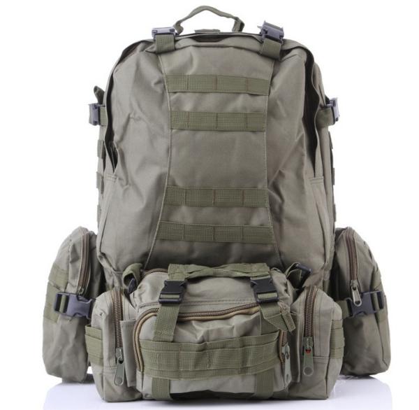 Large-capacity outdoor mountaineering backpack male bag multifunction shoulder bag tactical military fans bag woman