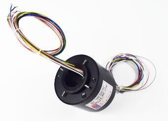 Junção giratória elétrica de 12 canais através da corrente 20Amp transmissora do furo 38.1mm