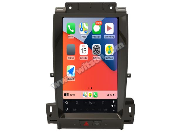 13.6 Screen Tesla Vertical Android Screen For Ford Taurus 2010-2018 Car Multimedia Stereo GPS Carplay Player