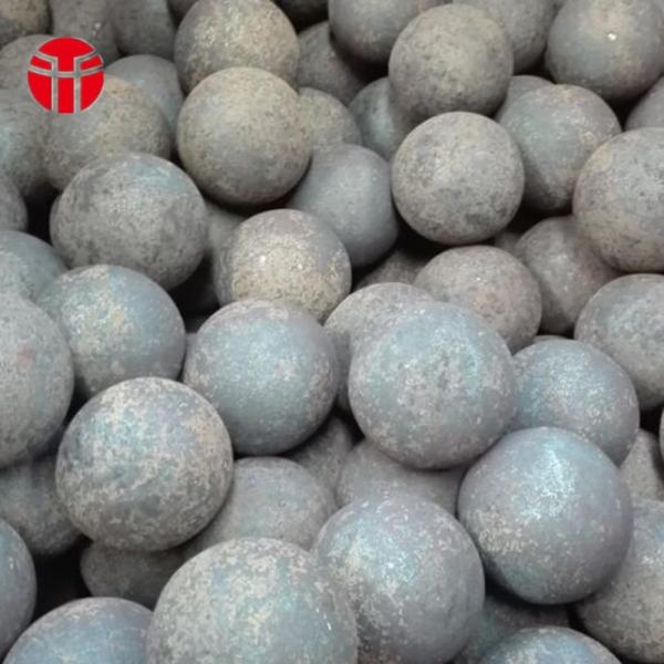 Fundição de bolas de moinho de bolas forjadas 65Mn para fábrica de cimento de minério de cobre