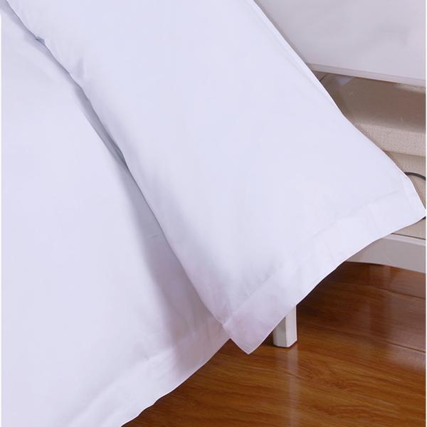 Custom Duvet Cover and Sheet White 100% Cotton Bedding Set for Luxury Hotel Comfort