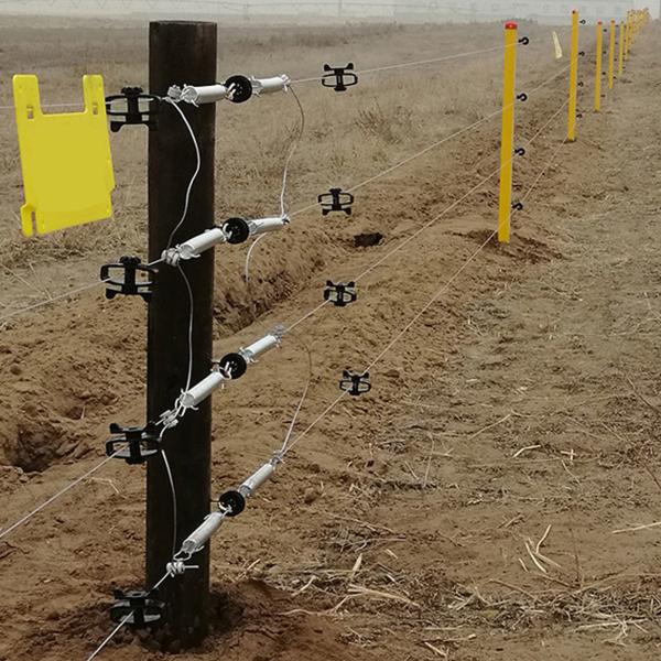 Винт вывешивает электрический регулятор заряжателя силовозбудителя изоляторов кольца загородки