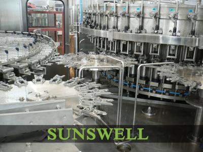 Máquina de enchimento carbonatada hidráulica, máquina de enchimento da água de soda