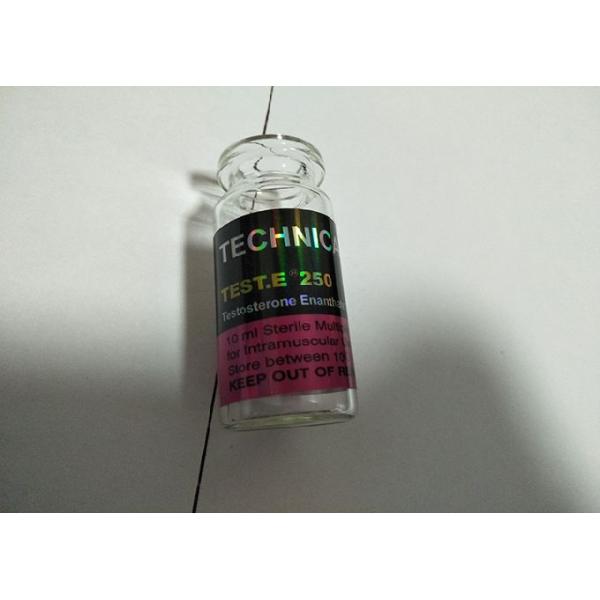 El diverso frasco de cristal de la GEN PHARMA 10ml etiqueta las etiquetas engomadas del frasco del laser de DECA/de la PRUEBA E 300