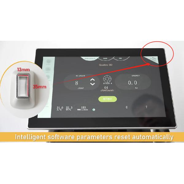 810nm 808nm диодный ледяной лазерный аппарат 3 волны для затягивания кожи / удаления пор