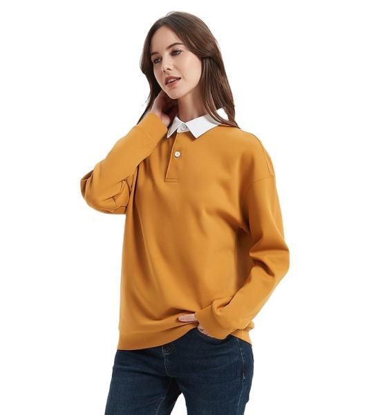 As camisetas 100% unisex da luva do algodão do OEM por muito tempo gerenciem frouxamente para baixo o Hoodie do colar