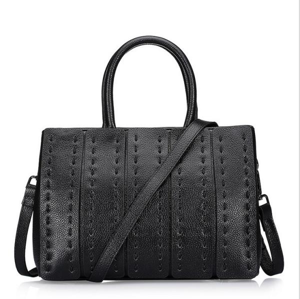 Genuine Leather  Totes Bags Patchwork  Shoulder Bags Versatile Clutch Bags